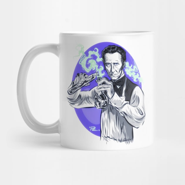 Peter Cushing - An illustration by Paul Cemmick by PLAYDIGITAL2020